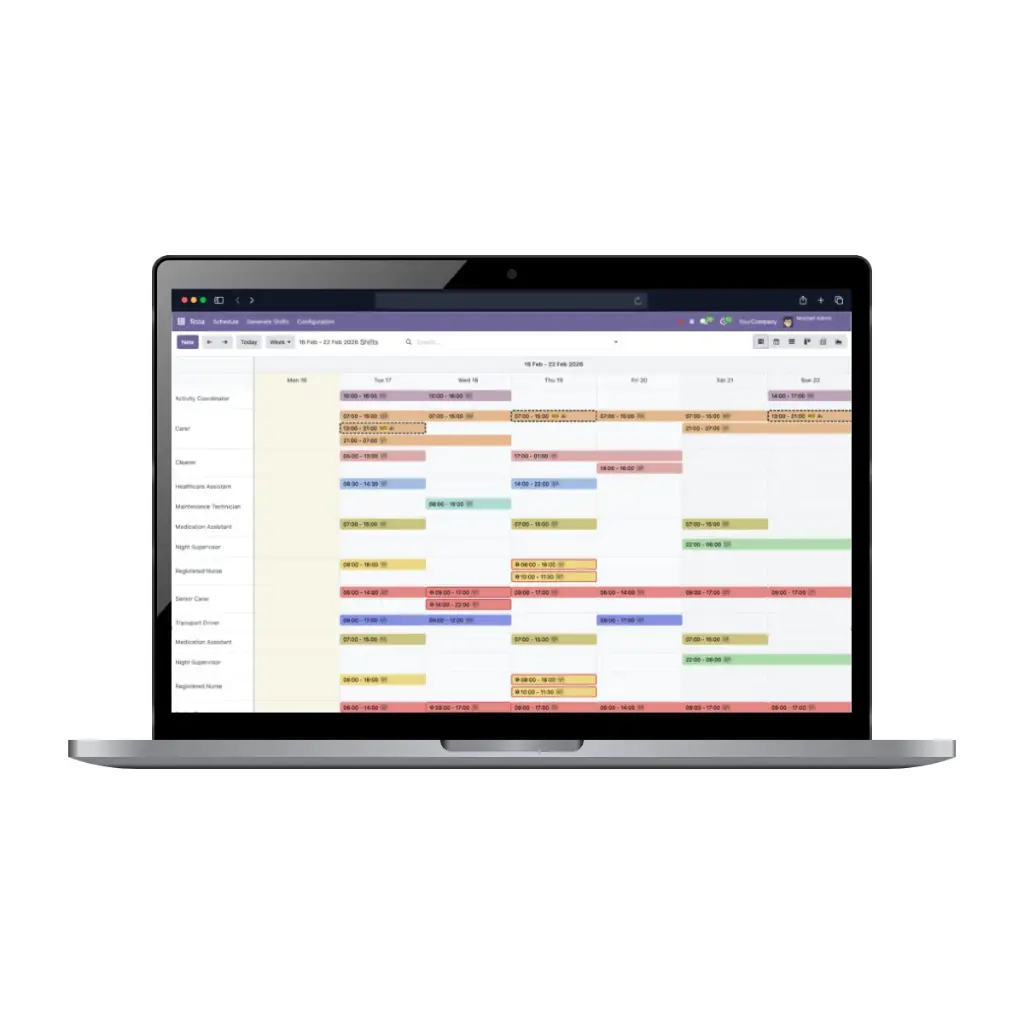 RoundCare Core HR Platform